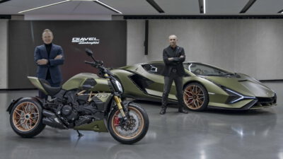 สองแบรนด์ยนตรกรรมสุดล้ำระดับโลก  เปิดตัวโปรเจคพิเศษ Ducati Diavel 1260 Lamborghini