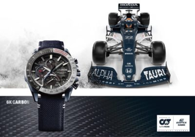 Casio to Release New 6K Carbon EDIFICE Watches in Collaboration with Scuderia AlphaTauri Racing Team