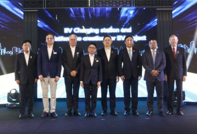 กฟผ. ร่วมสร้างสังคมแห่งการเดินทางยุคใหม่เปิดตัวธุรกิจ “EGAT EV Business Solutions” จับมือค่ายรถยนต์ระดับโลกร่วมขับเคลื่อนอุตสาหกรรมยานยนต์ไฟฟ้าไทย