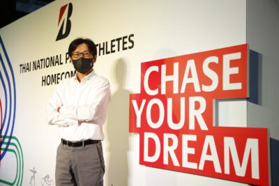 บริดจสโตน ร่วมยินดี 4 นักกีฬาพาราลิมปิกทีมชาติไทย พร้อมส่งมอบ 100,000 บาท จากแคมเปญ “1 กำลังใจให้ยกกำลัง 10” เพื่อ “มูลนิธิเมาไม่ขับ”