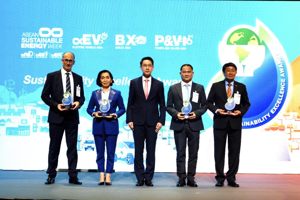 The grand opening of ASEW&EVA 2022, the most comprehensive energy and environmental industry event in the region. Prepared to drive Thailand toward a carbon-free society