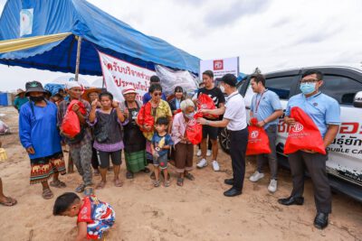 เอ็มจี เดินหน้าโครงการ Together for Better Thailand ร่วมช่วยเหลือผู้ประสบภัยพิบัติ