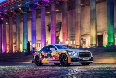 BENTLEY SHINES A RAINBOW OVER MANCHESTER PRIDE WITH UNIQUELY WRAPPED CAR