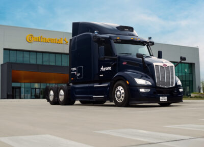 Continental and Aurora Finalize Design of World’s First Scalable Autonomous Trucking System