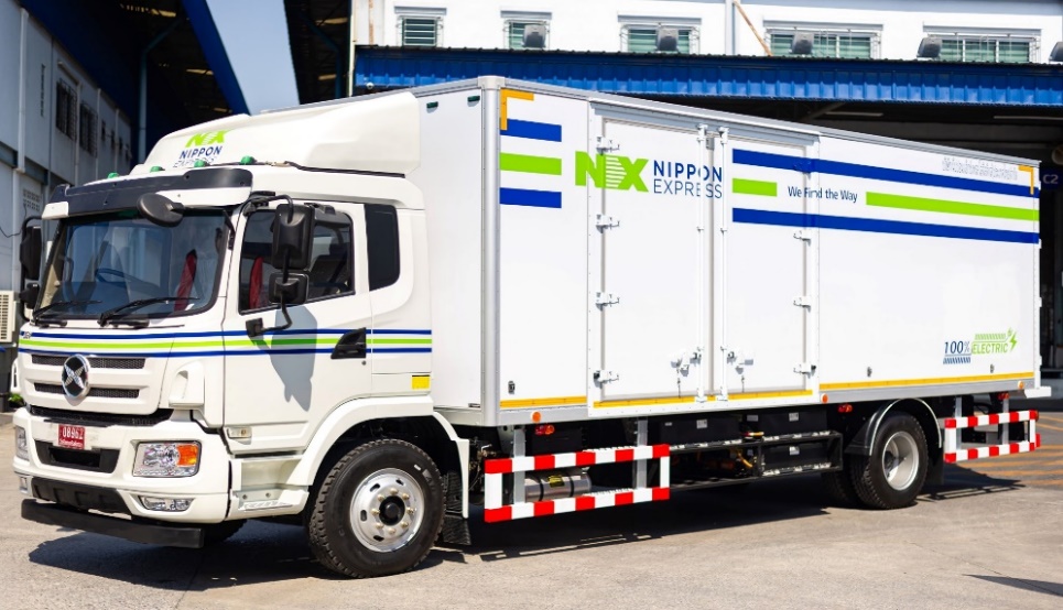 Nippon Express Logistics (Thailand) Introduces Its First Electric Truck
