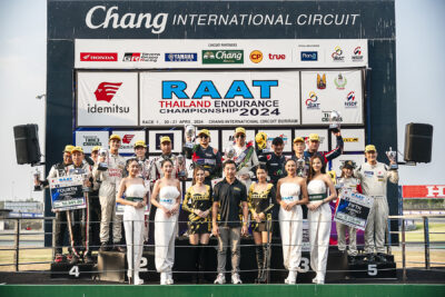 TOYOTA GAZOO Racing Thailand ประเดิมแชมป์สนามแรกขึ้นโพเดียม 1-2 Overall และรุ่น Touring Car ในมาราธอนทางเรียบ RAAT ที่บุรีรัมย์